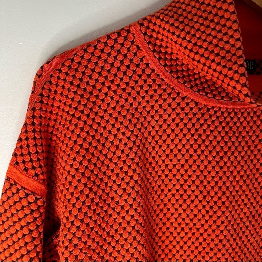 Karen Millen | Red & Black Dot Knit Sweater | Size Large